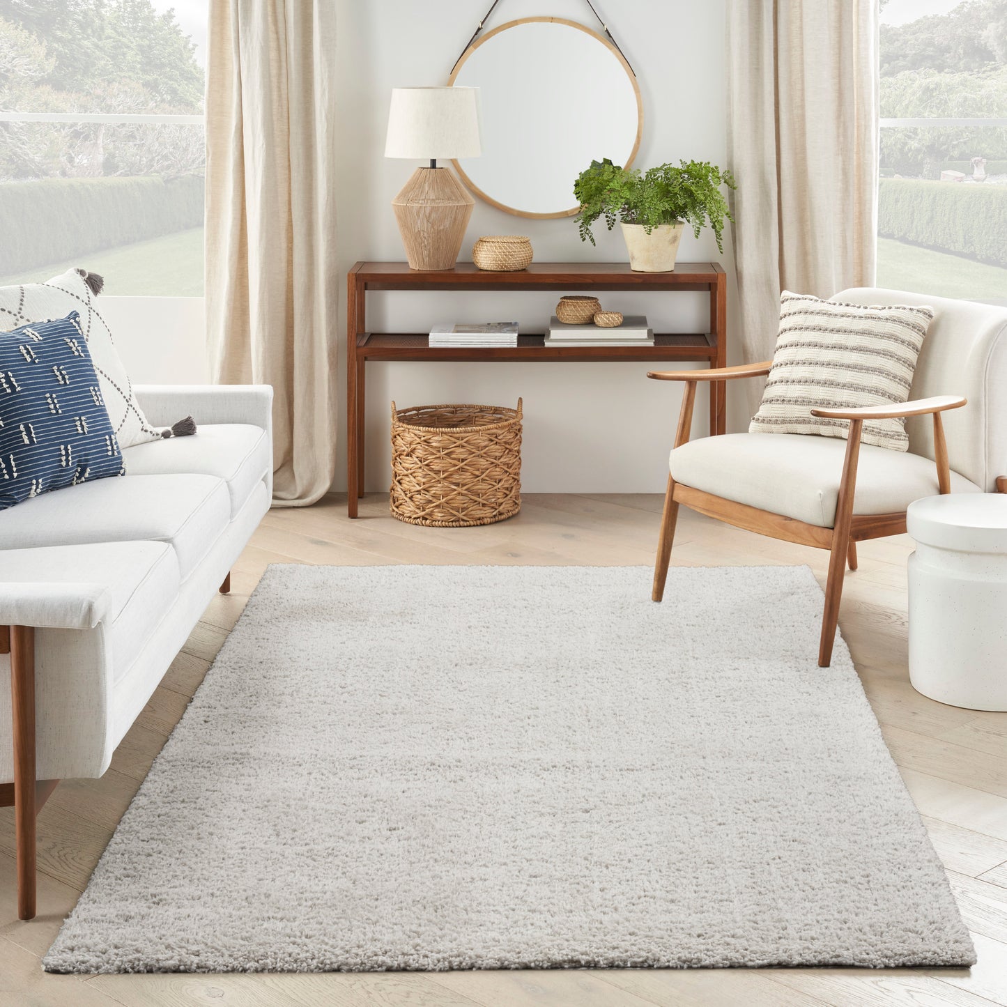 Nourison Home Modern Shag Mmd02 Area Rugs Collection
