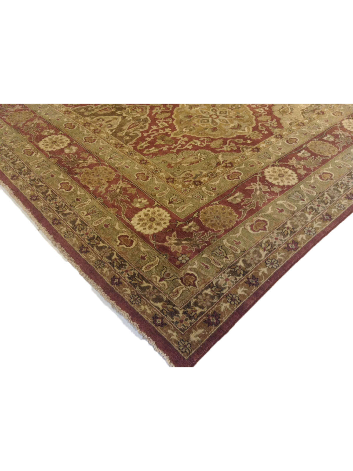 Traditional Rust GCH-8C 8x10 Hand Knotted Area Rug from India