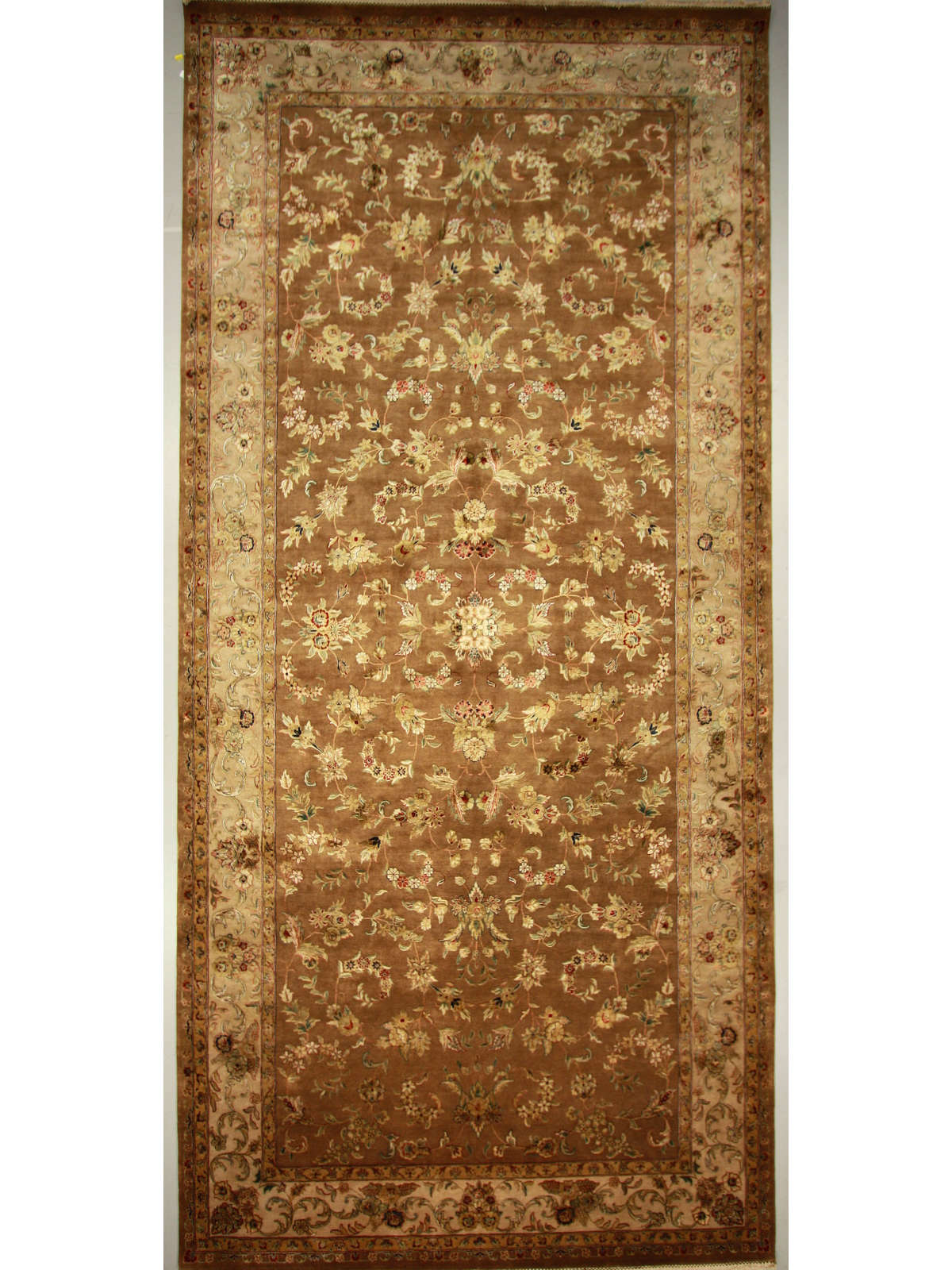 Traditional M.Brown EGS-28 Oversize Square Hand Knotted Area Rug from India