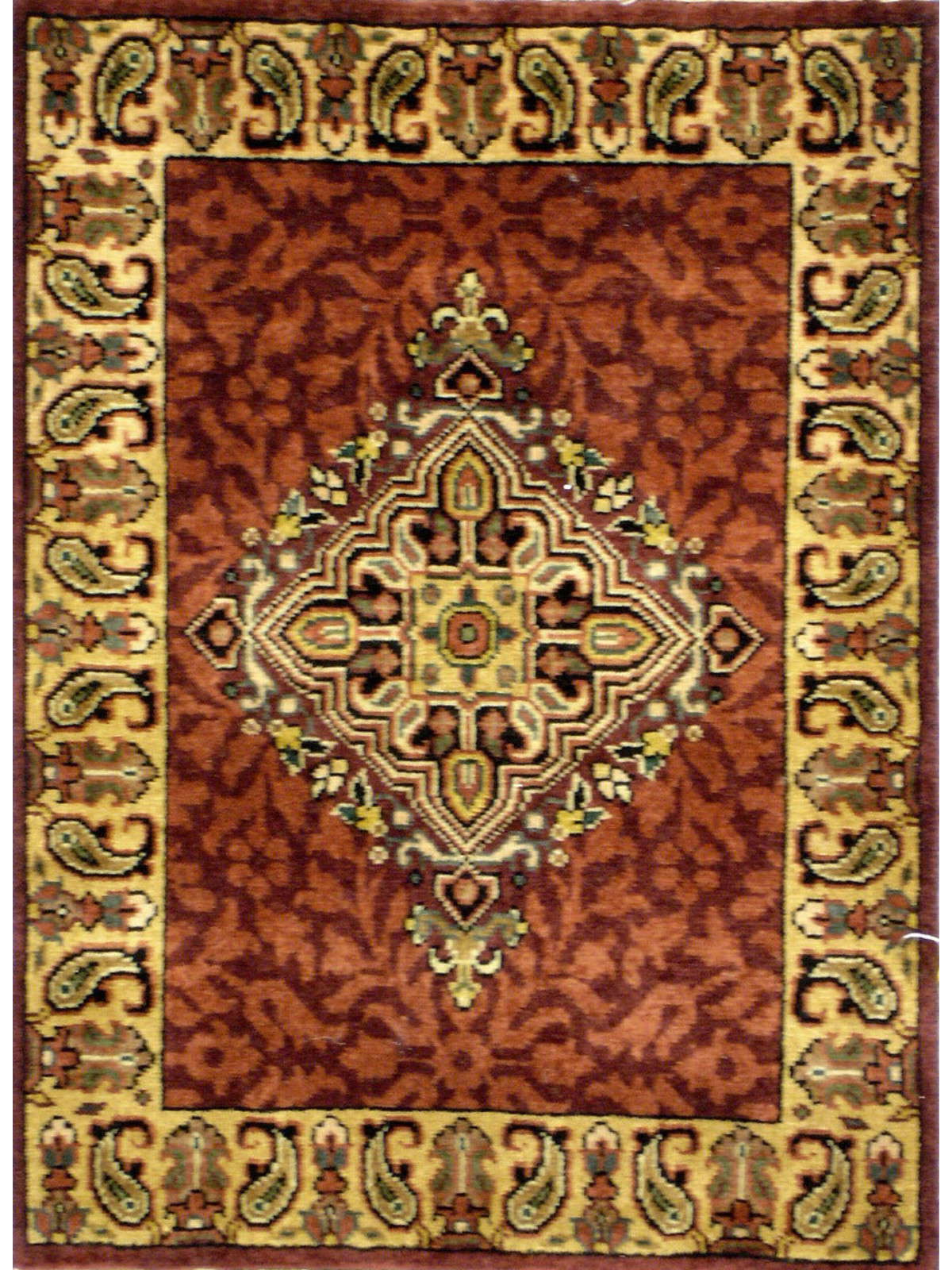 Traditional Burg 312 Oversize Hand Knotted Area Rug from India