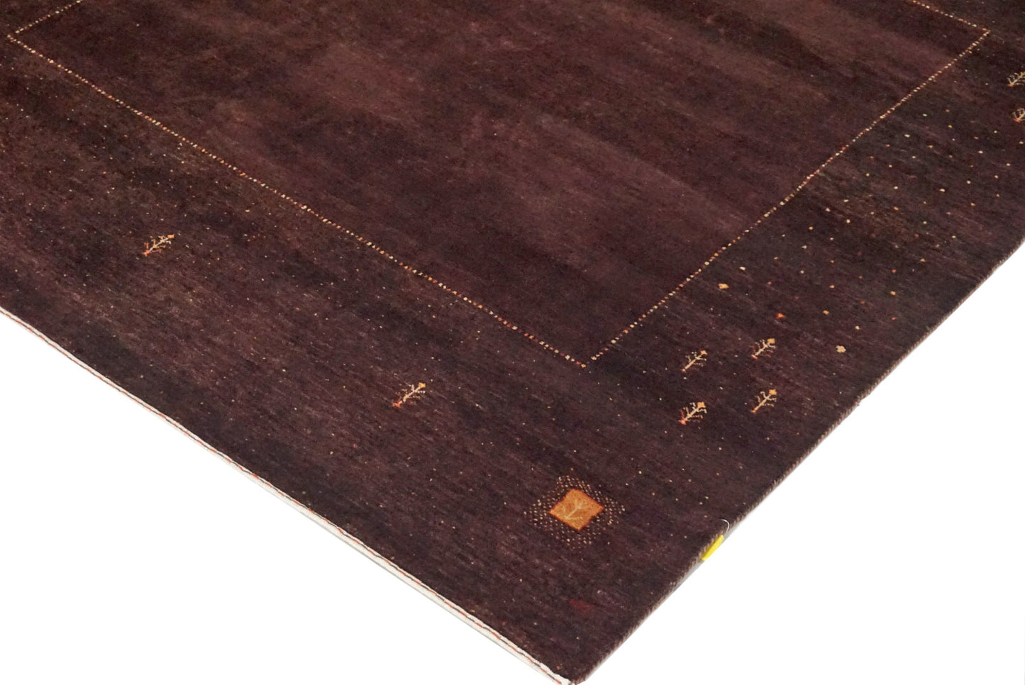 Traditional Purple 216 Oversize Square Hand Knotted Area Rug from India