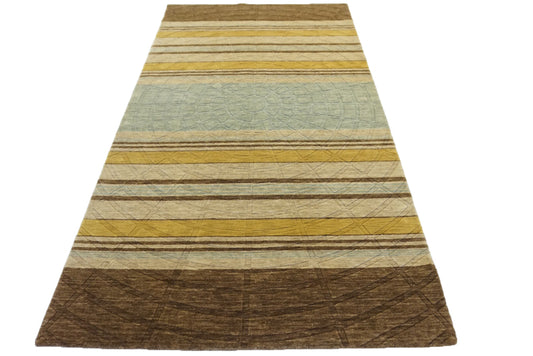 Traditional Multi LK-4429 5x8 Loom Knotted Area Rug from India