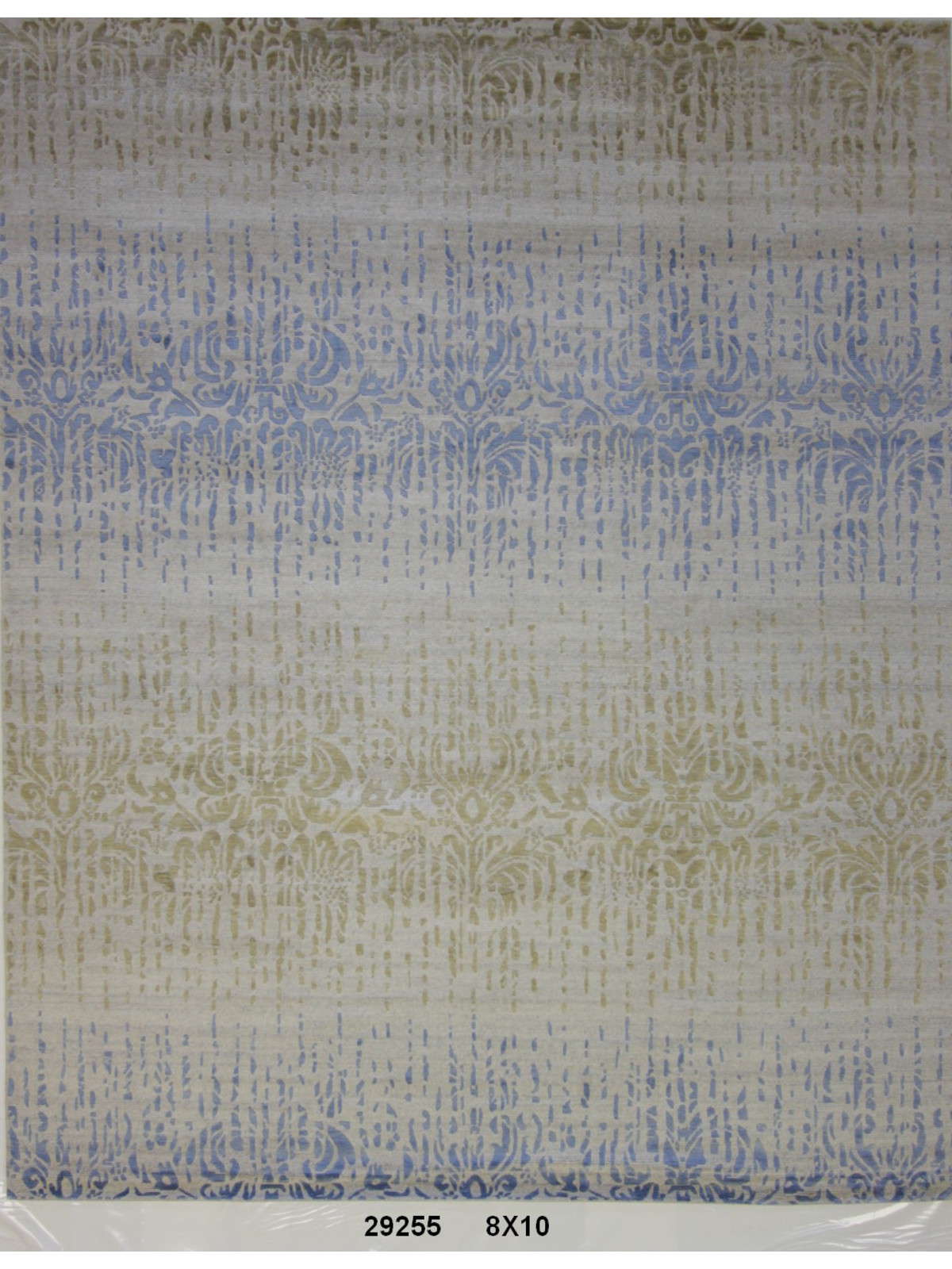 Modern Beige BD-02 8x10 Hand Knotted Area Rug from India