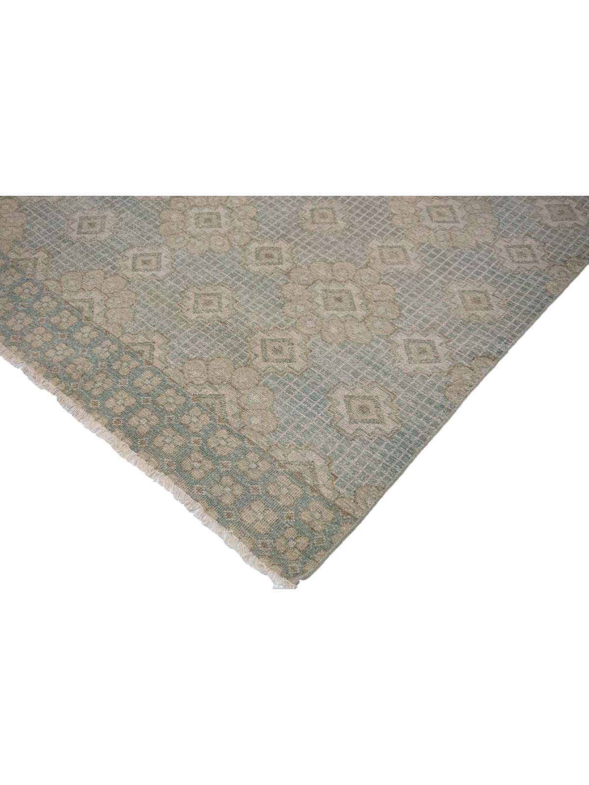 Modern T.Green 417 8x10 Hand Knotted Area Rug from India