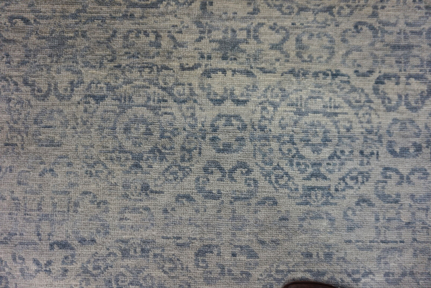 Modern Td Grey GC124 10ft Square Hand Knotted Area Rug from India