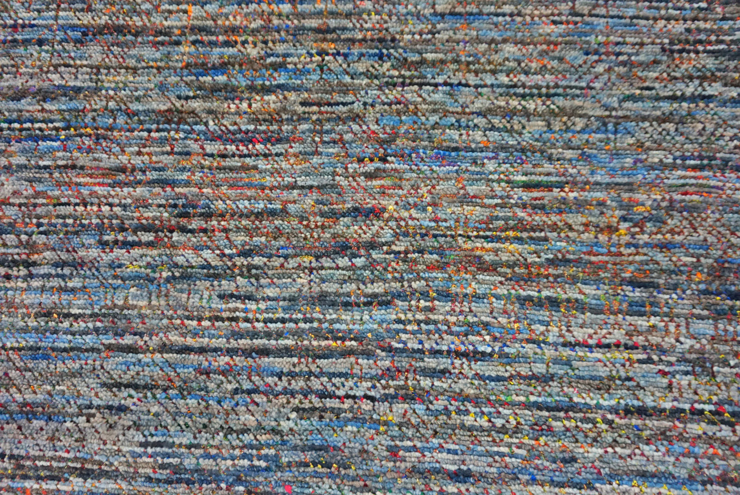 Modern M6 G HPT-111 9x12 Hand Knotted Area Rug from India