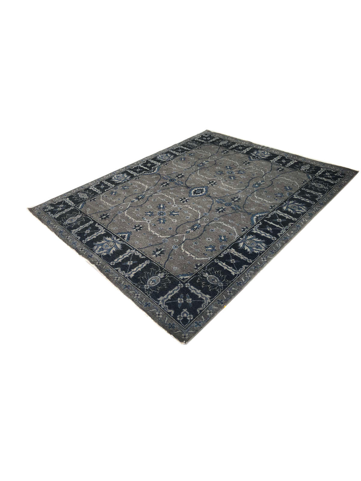 Traditional Hs 34a TR 32 A 8x10 Hand Knotted Area Rug from India