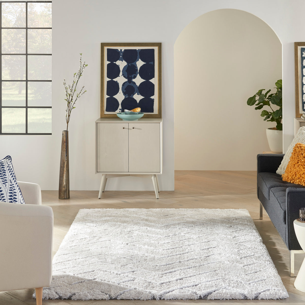 Nourison Home Dreamy Shag Drs03 Area Rugs Collection