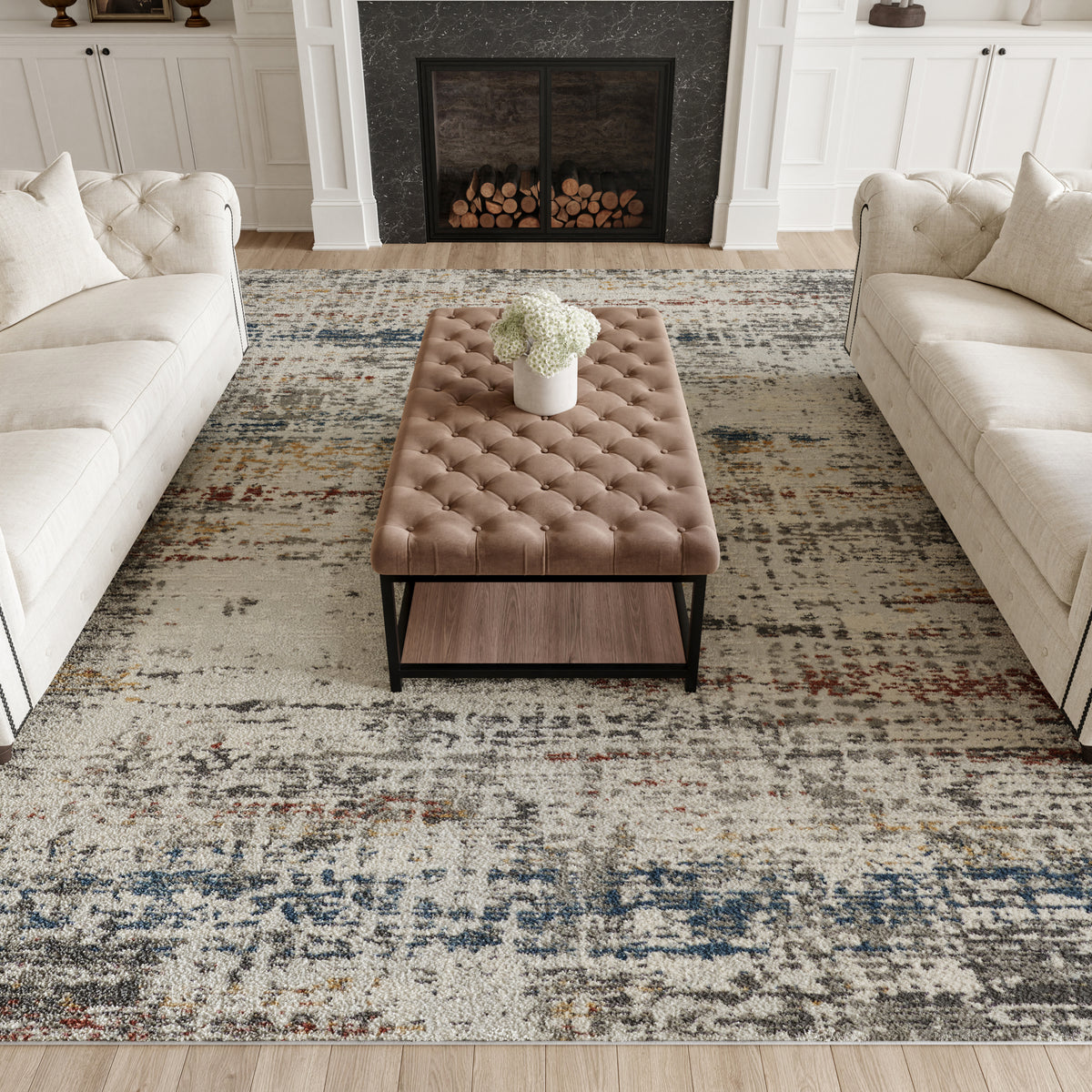 Nourison Home Rustic Textures Rus14 Area Rugs Collection
