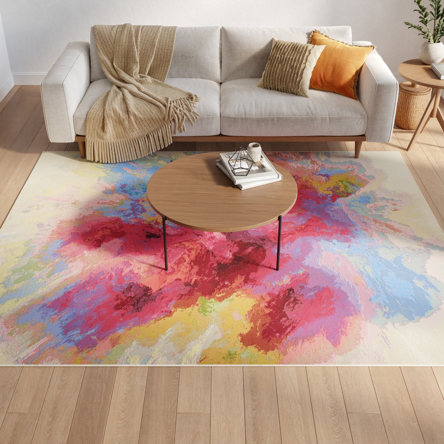 Nourison Home Color Splash Csp08 Area Rugs Collection