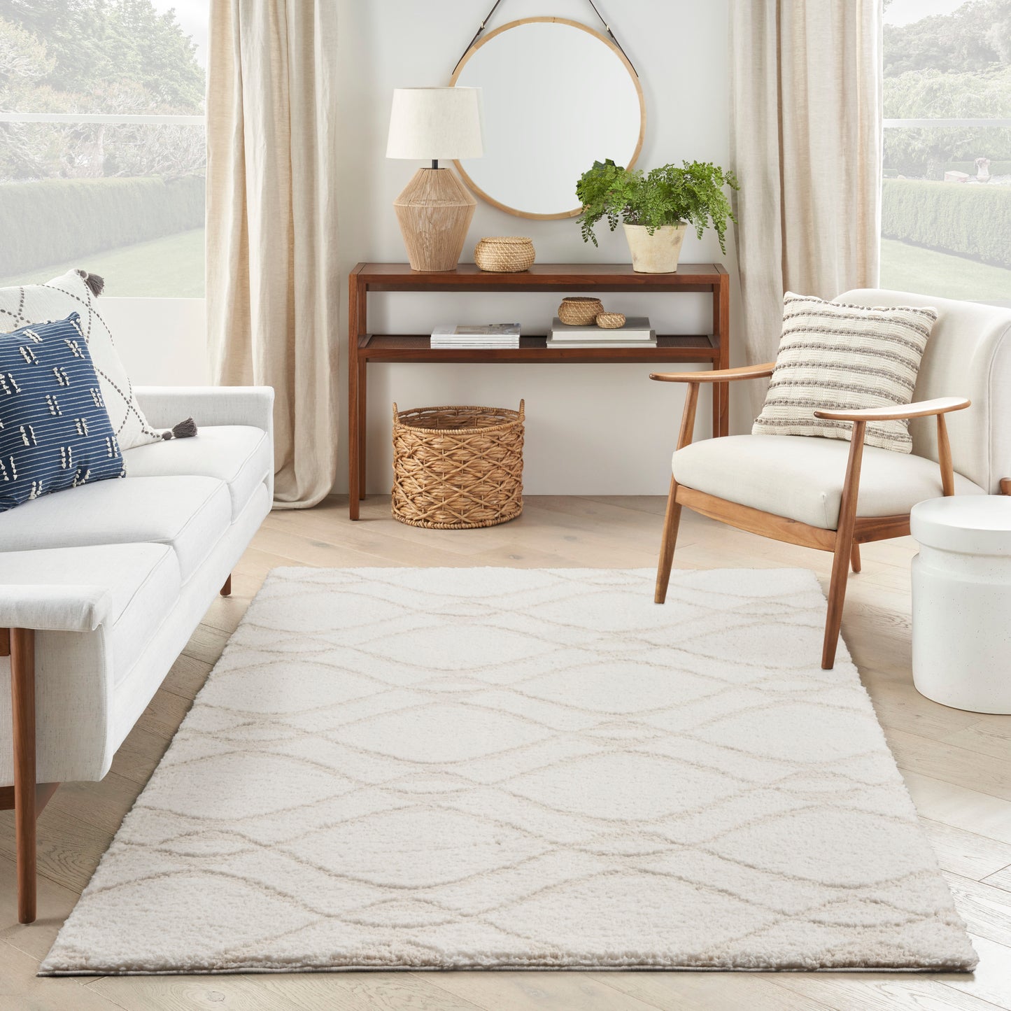 Nourison Home Modern Shag Mmd03 Area Rugs Collection