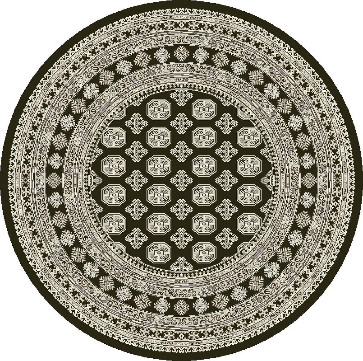 Dynamic Rugs Ancient Garden 57102 Area Rug