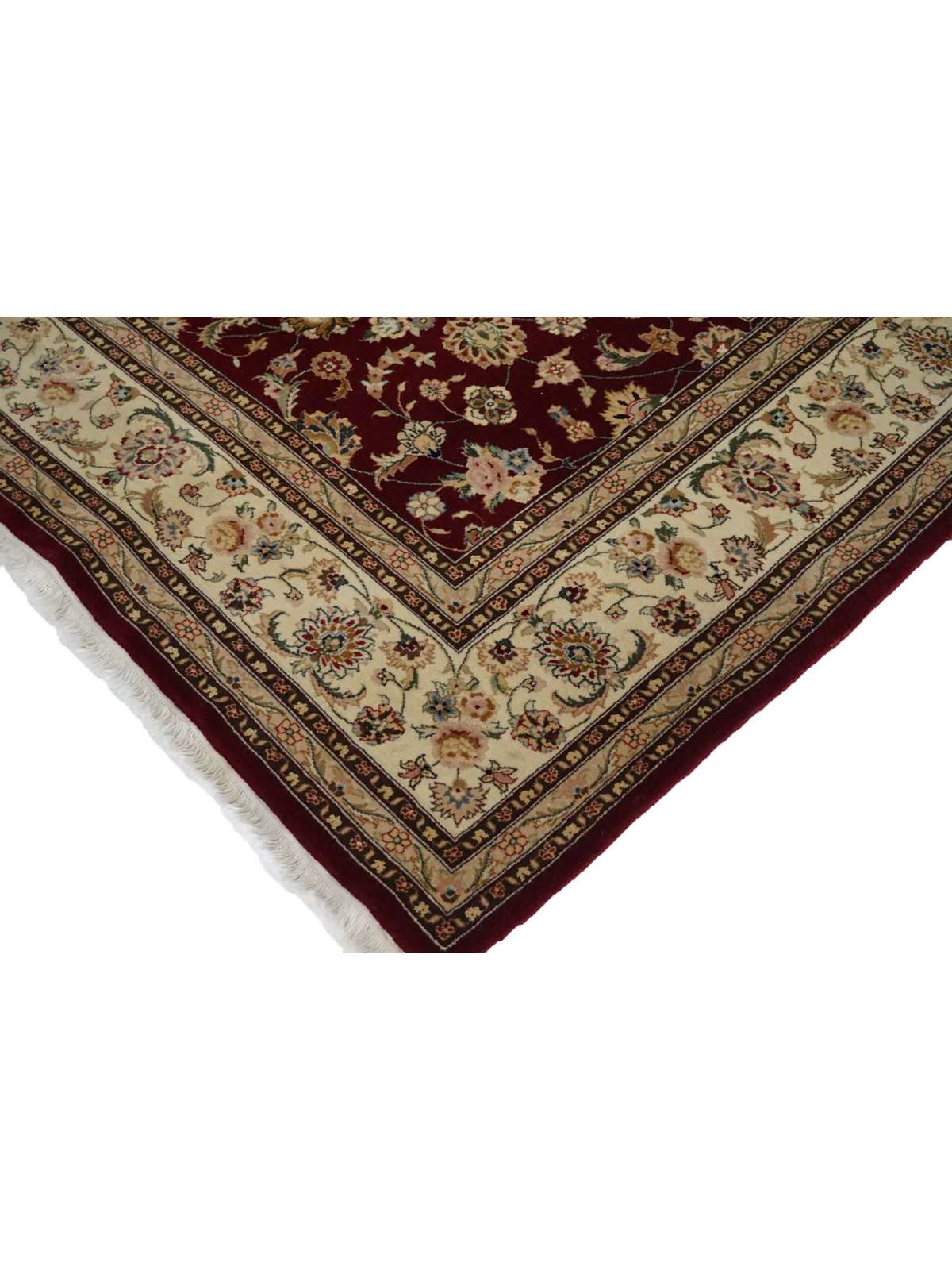 Traditional Red SINO 8x10 Hand Knotted Area Rug from India