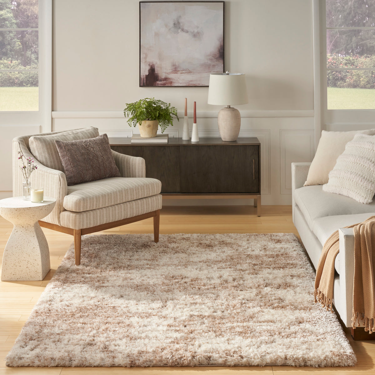 Nourison Home Dreamy Shag Drs10 Area Rugs Collection