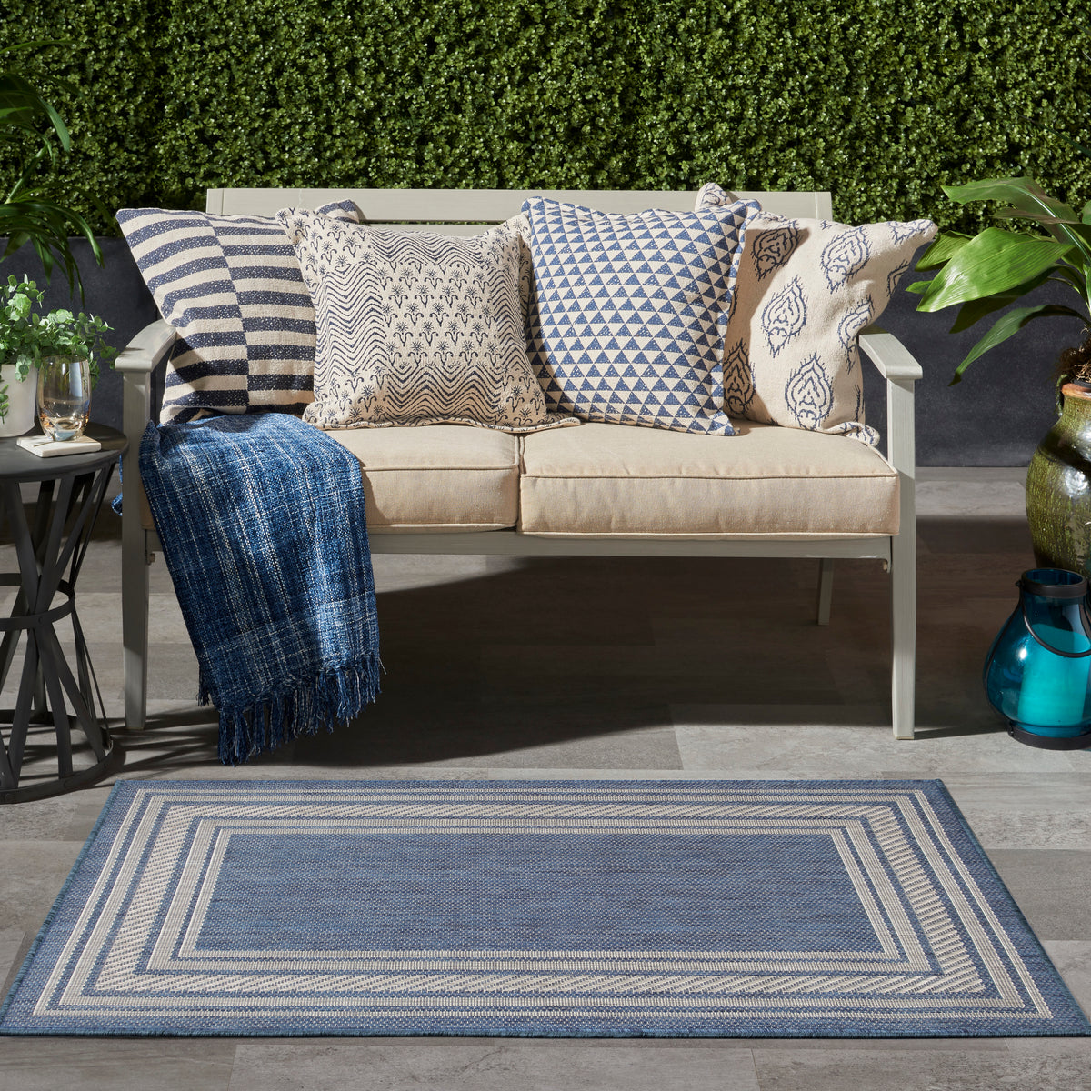 Nourison Home Horizon Indoor/Outdoor Hoz03 Area Rugs Collection