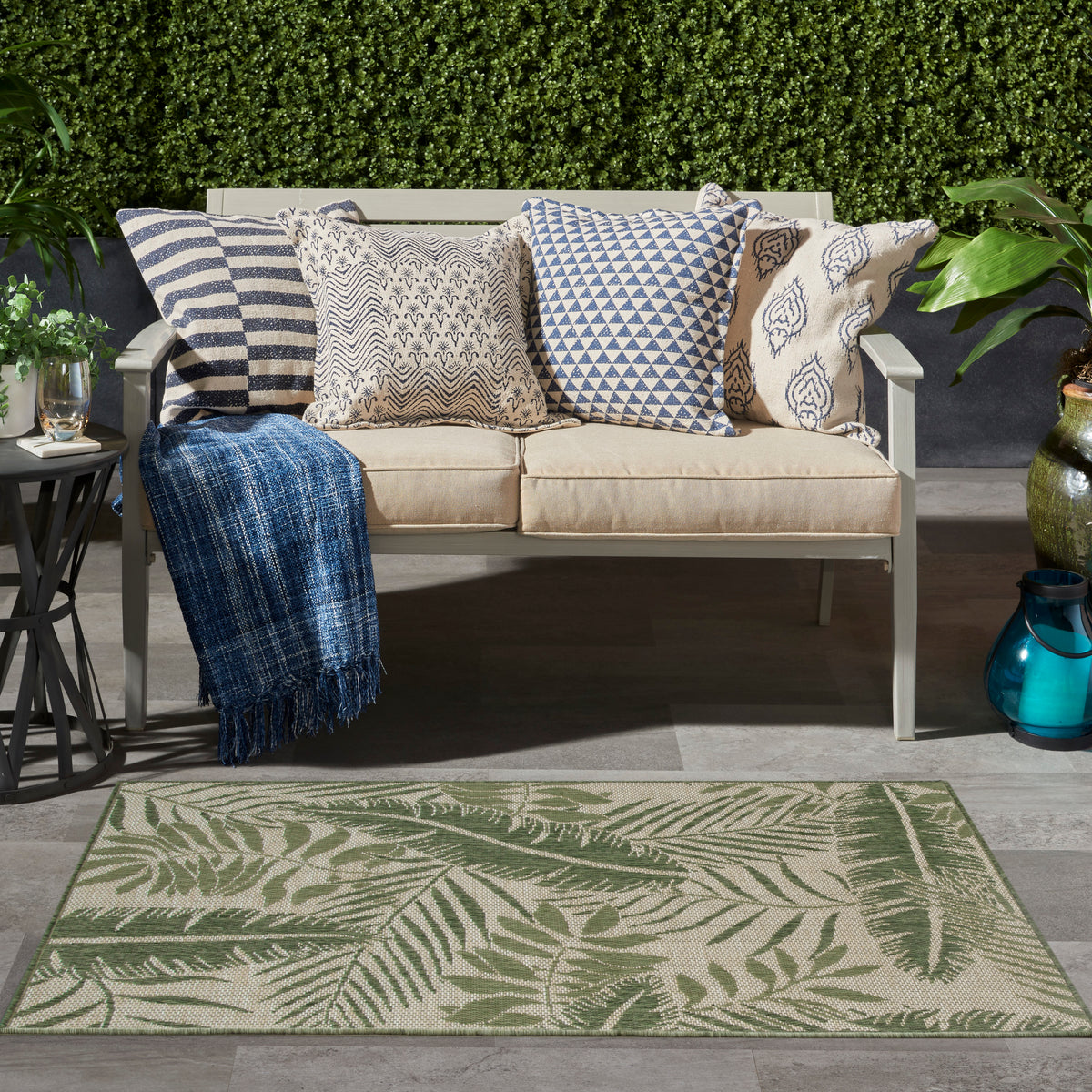Nourison Home Garden Oasis Goa02 Area Rugs Collection