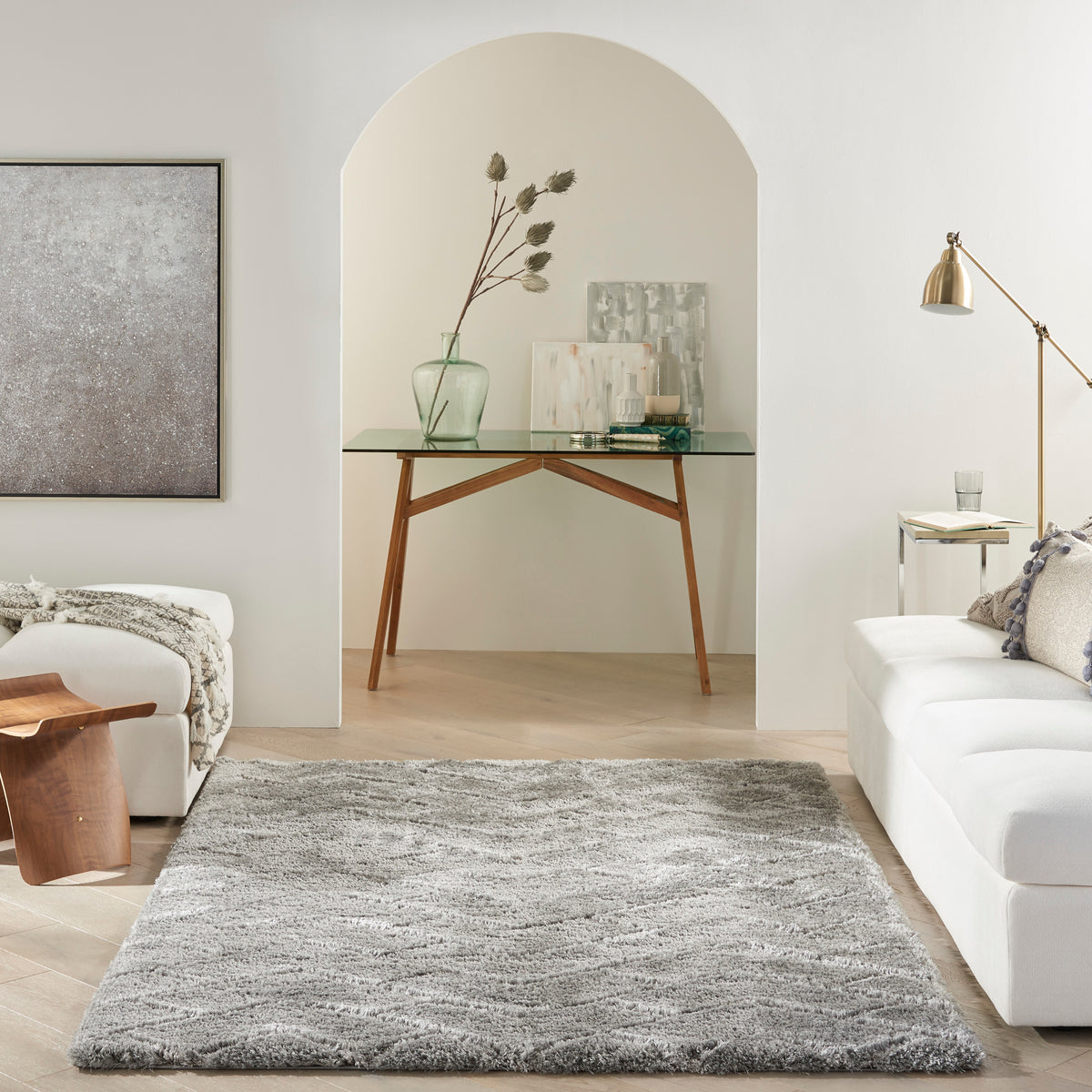 Nourison Home Dreamy Shag Drs03 Area Rugs Collection
