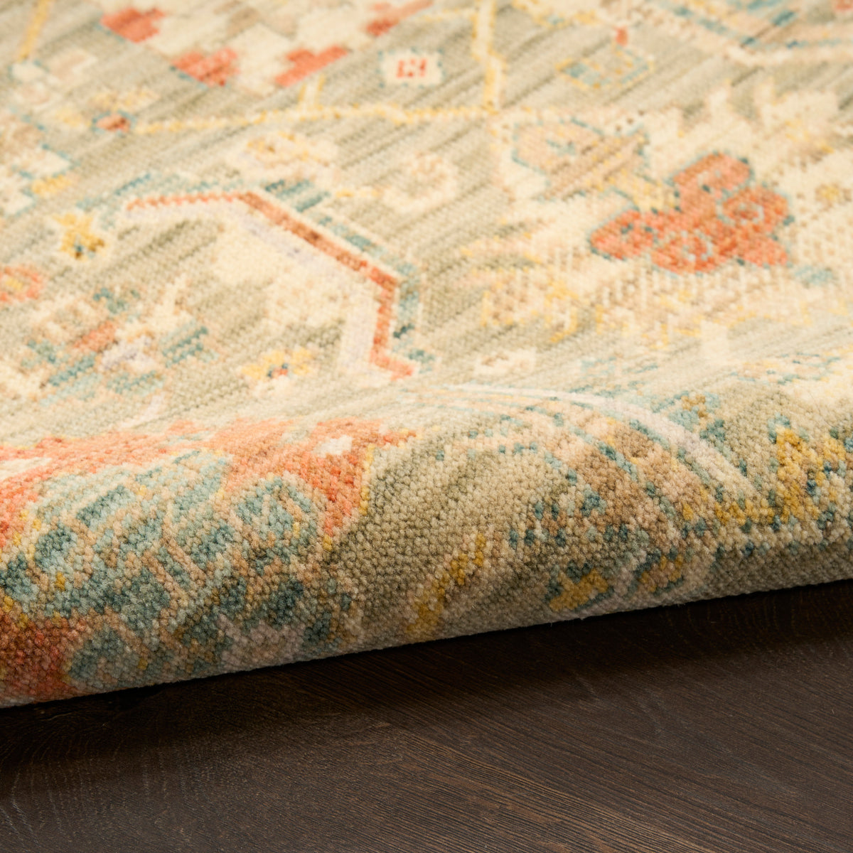 Nourison Home Antique Bloom Anb02 Area Rugs Collection