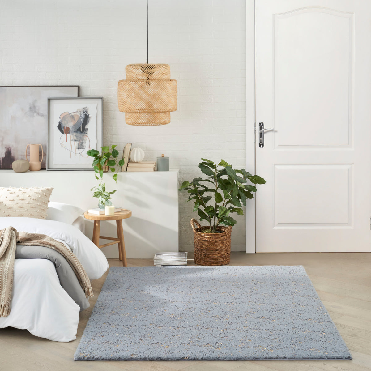 Nourison Home Cozy Shimmer Csh01 Area Rugs Collection