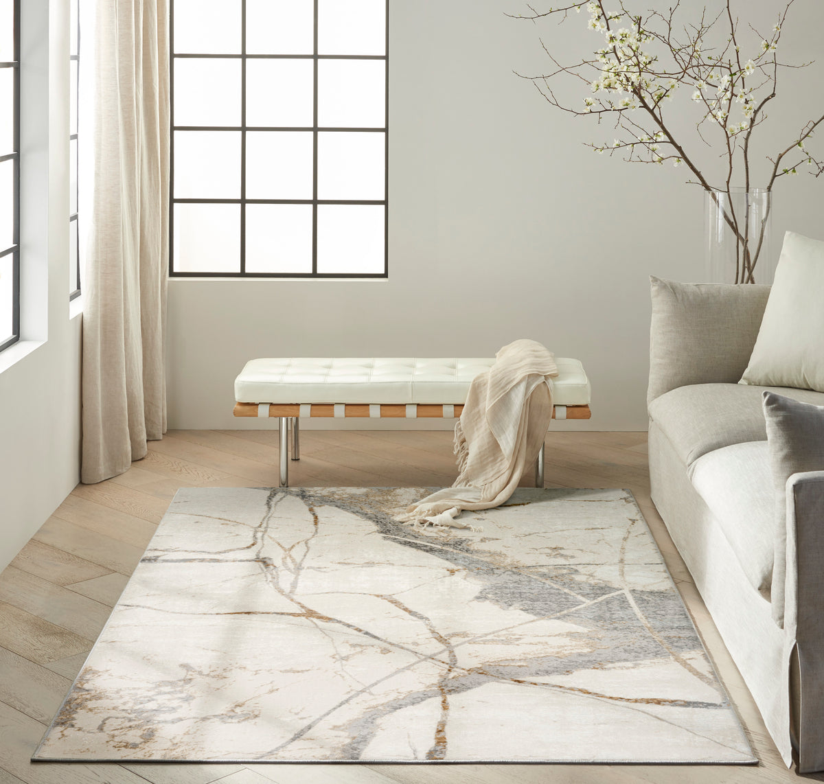 Calvin Klein Ck073 Compass Cmp04 Area Rugs Collection