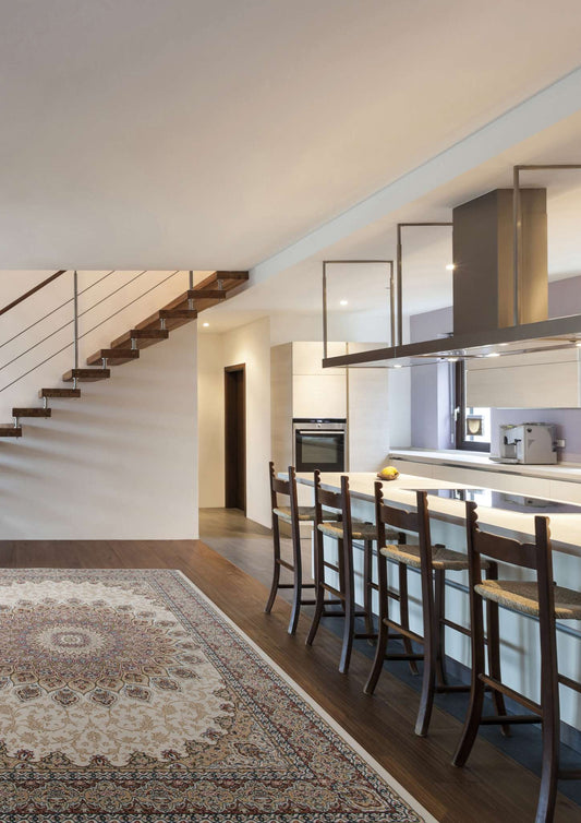 Dynamic Ancient Garden 57090 Ivory Area Rug Collection