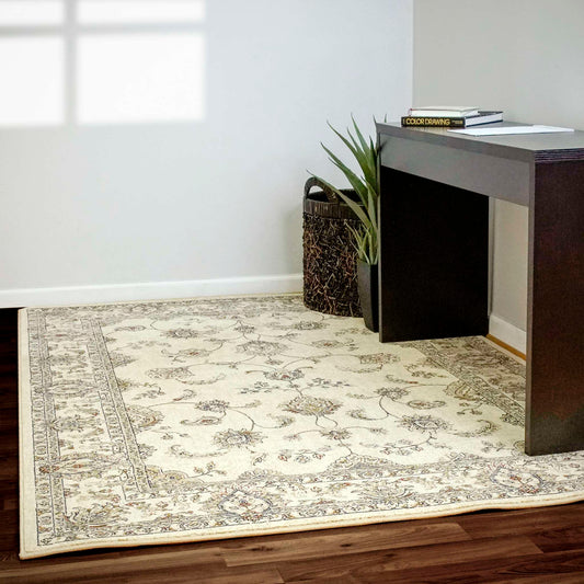 Dynamic Ancient Garden 57159 Ivory Area Rug Collection