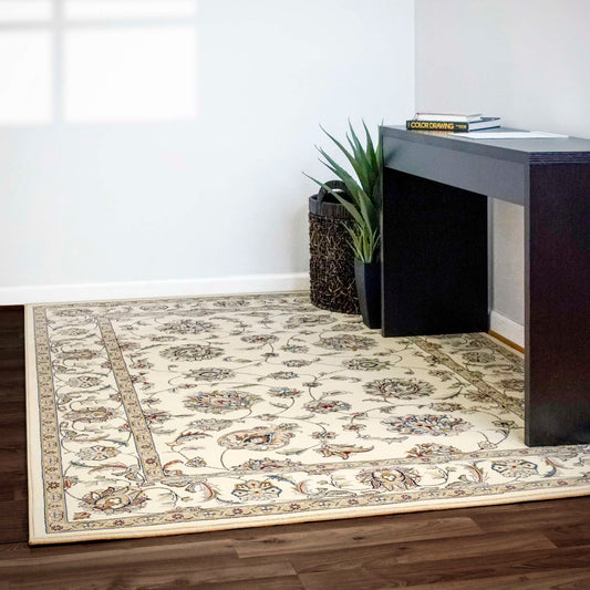 Dynamic Ancient Garden 57365 Ivory Area Rug Collection