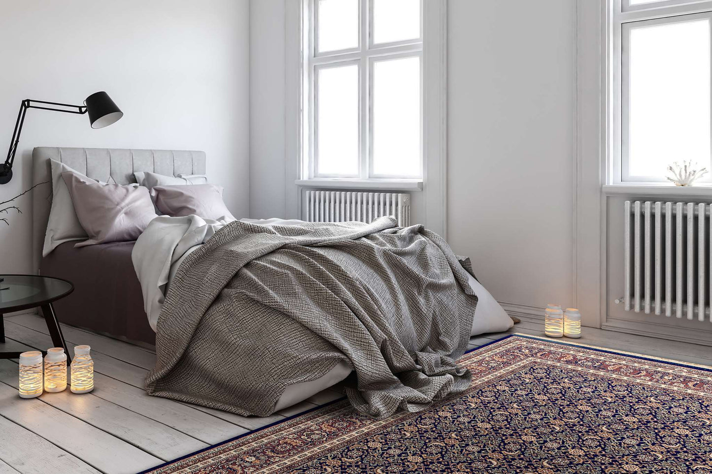 Dynamic Brilliant 72240 Navy Area Rug Collection