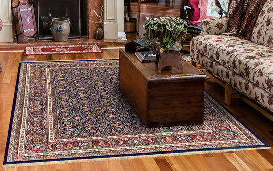 Dynamic Brilliant 72240 Navy Area Rug Collection