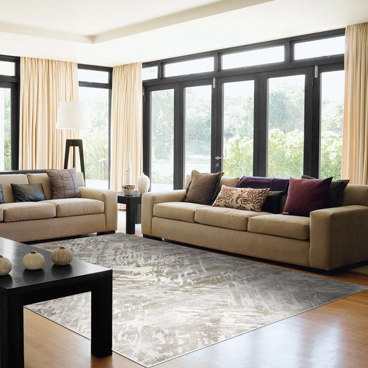 Dynamic Castilla 3537 Cream-Grey Area Rug Collection