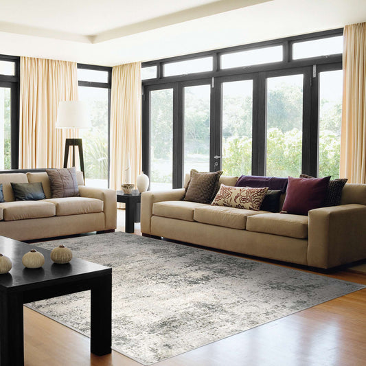 Dynamic Couture 52029 Ivory-Grey Area Rug Collection