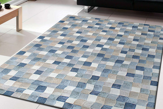 Dynamic Eclipse 63339 Multi Blue Area Rug Collection
