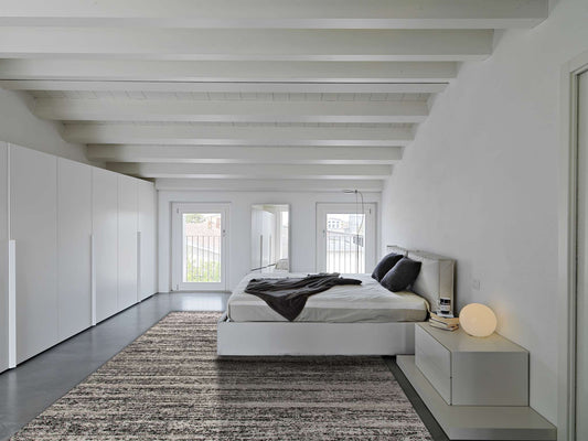 Dynamic Mehari 23094 Black-White Area Rug Collection