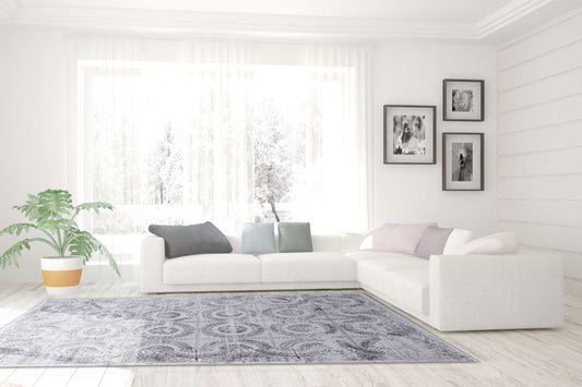 Dynamic Mosaic 1663 Grey Area Rug Collection