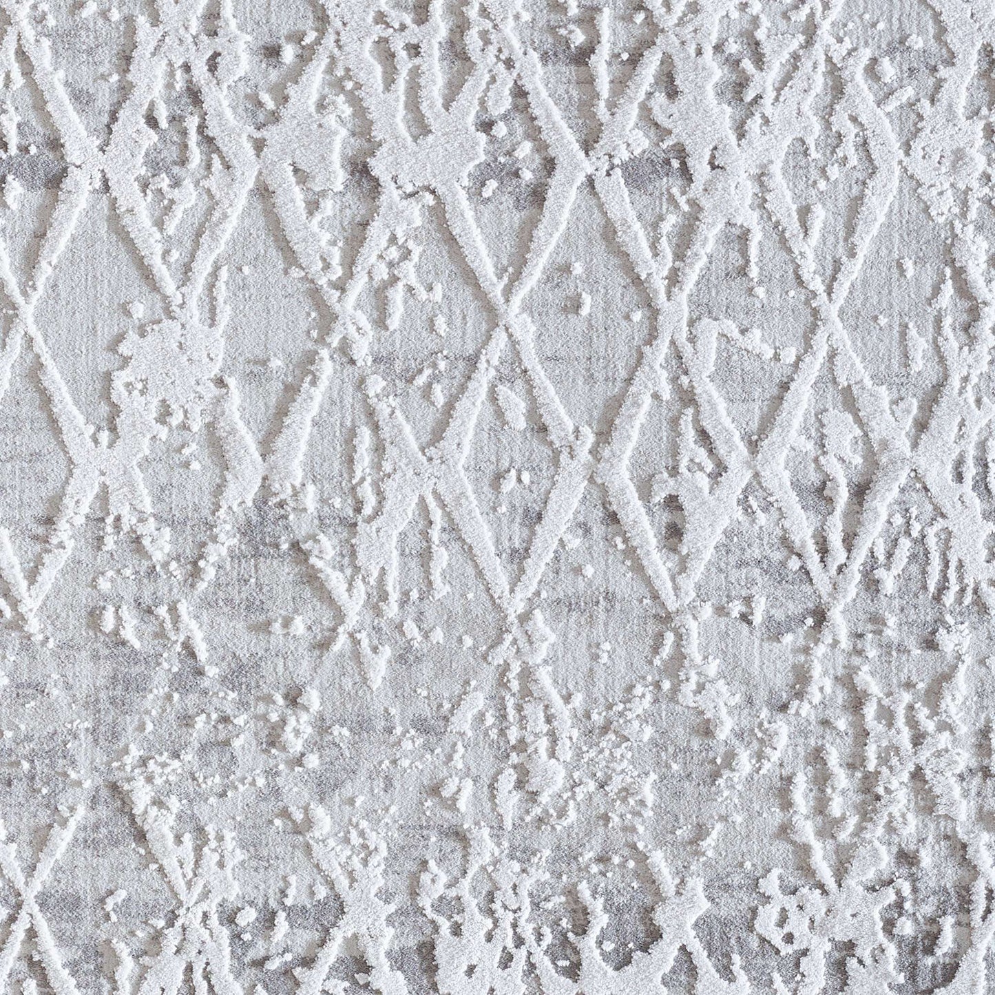 Dynamic Quartz 27039 Ivory-Silver Area Rug Collection