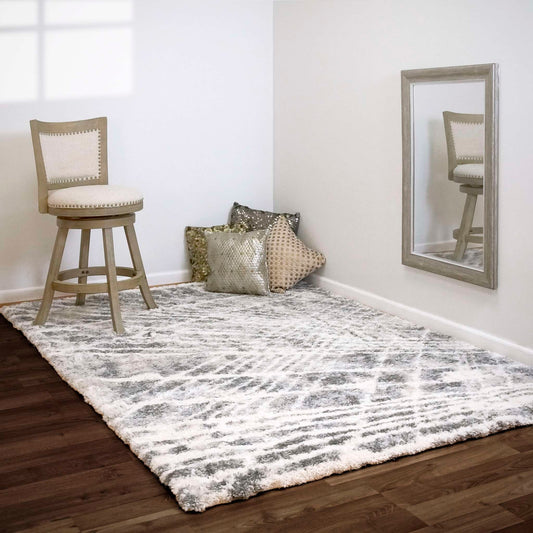 Dynamic Reverie 3544 Cream-Grey Area Rug Collection