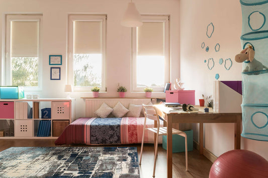 Dynamic Zodiac 6624 Grey-Blue Area Rug Collection