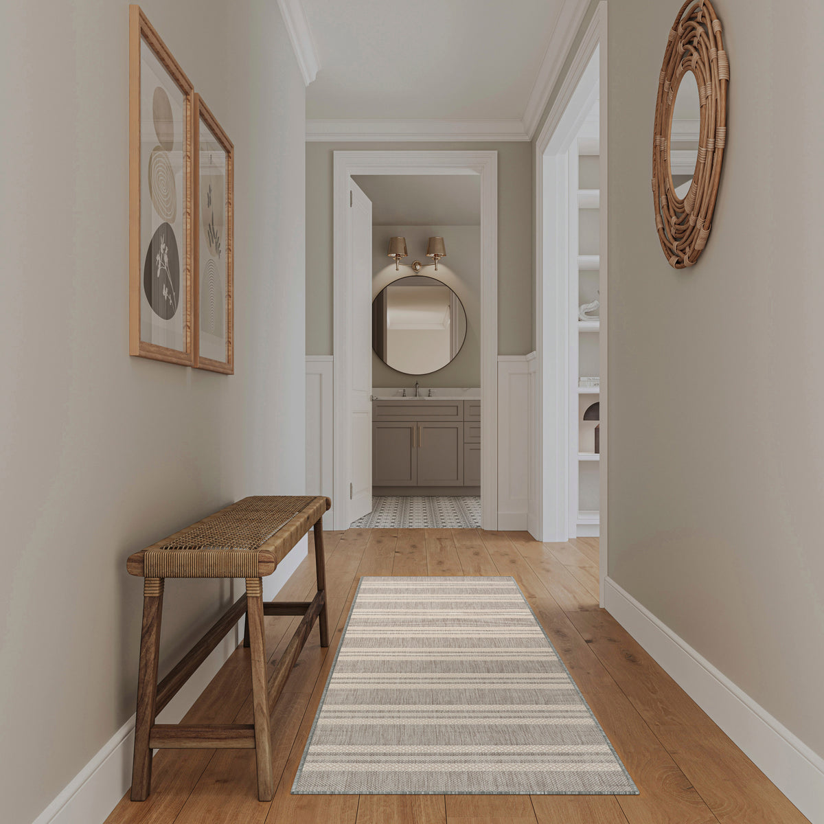 Nourison Home Horizon Indoor/Outdoor Hoz05 Area Rugs Collection