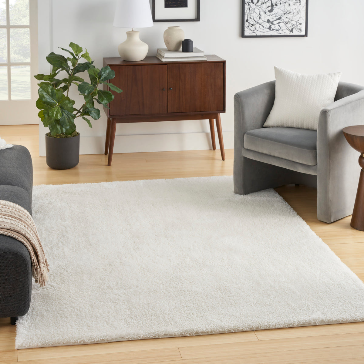 Nourison Home Pacific Shag Pcs01 Area Rugs Collection