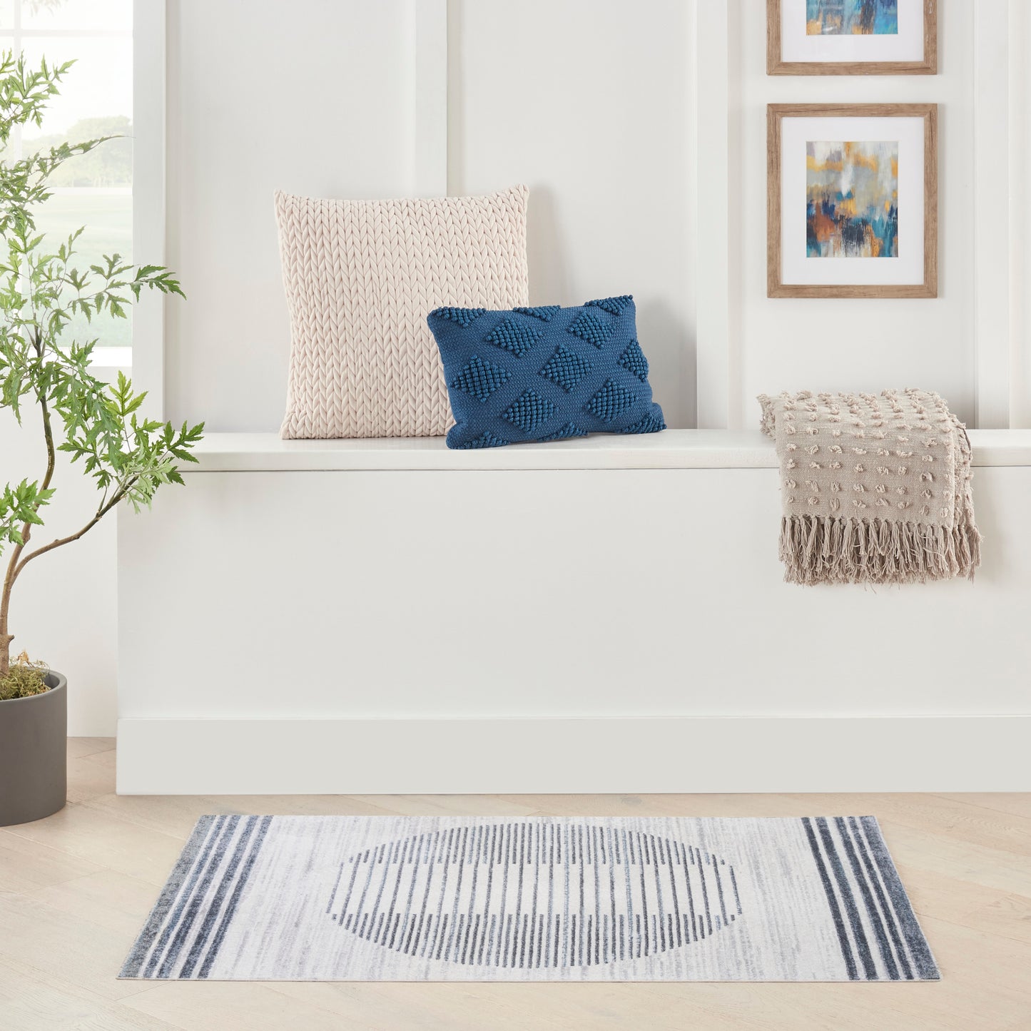 Nourison Home Astra Machine Washable Asw05 Area Rugs Collection