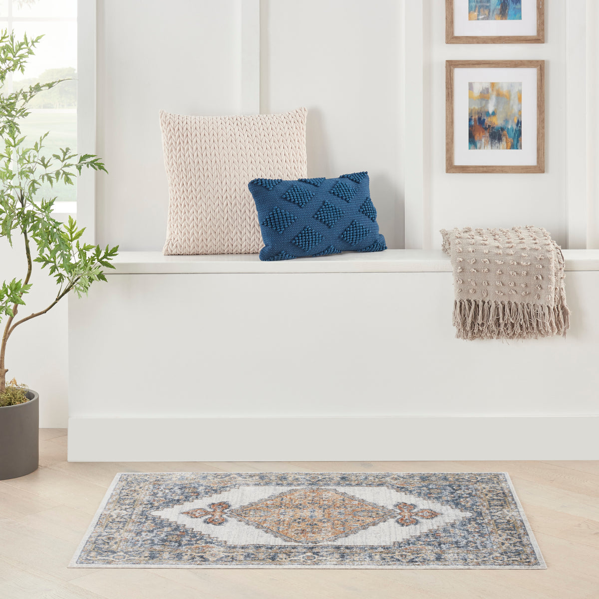Nourison Home Astra Machine Washable Asw11 Area Rugs Collection