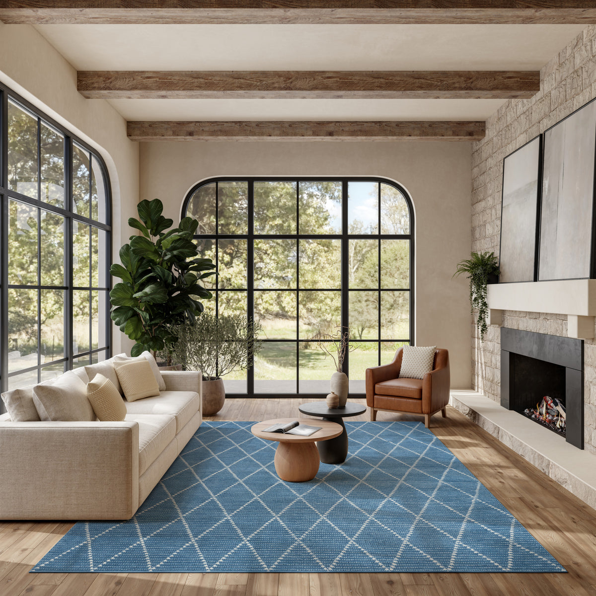 Nourison Home Azure Azu01 Area Rugs Collection