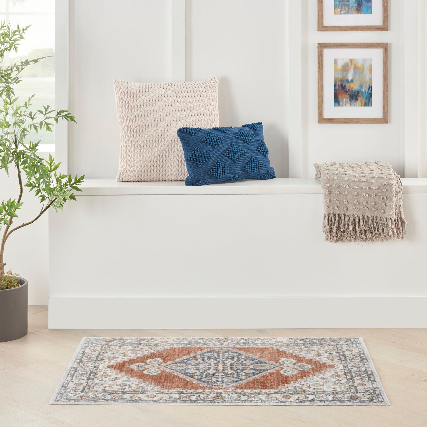 Nourison Home Astra Machine Washable Asw11 Area Rugs Collection