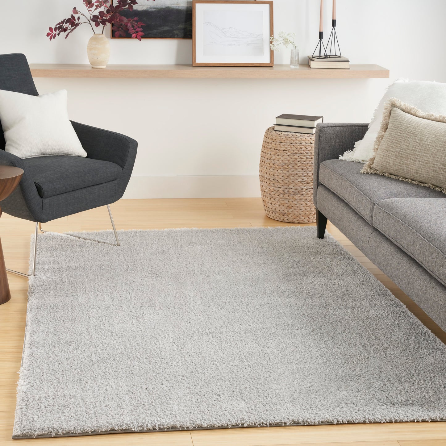 Nourison Home Pacific Shag Pcs01 Area Rugs Collection