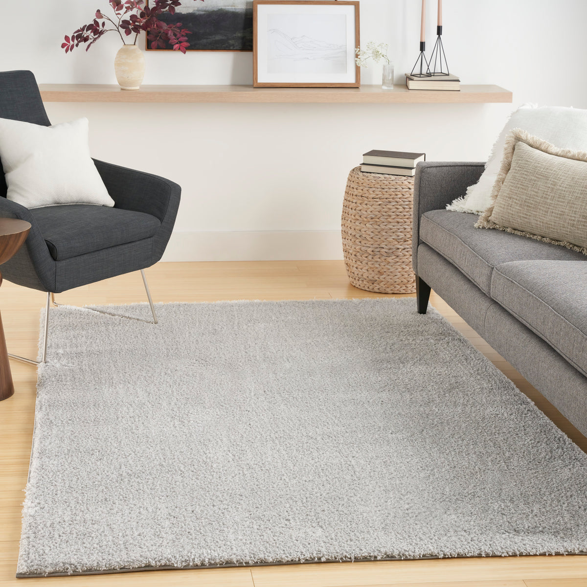 Nourison Home Pacific Shag Pcs01 Area Rugs Collection