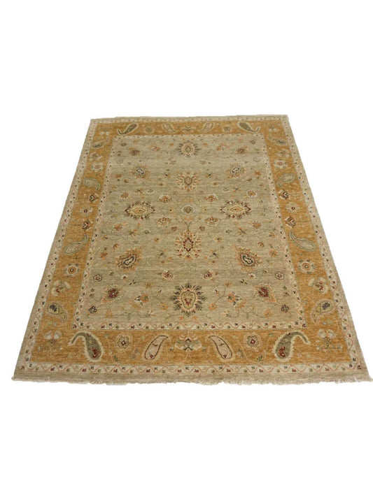 Traditional Camel CO-A131 8x10 Hand Knotted Area Rug from India