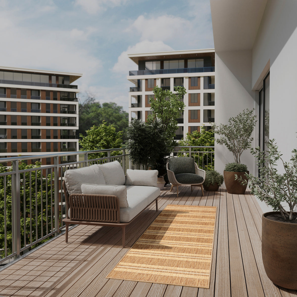 Nourison Home Horizon Indoor/Outdoor Hoz05 Area Rugs Collection