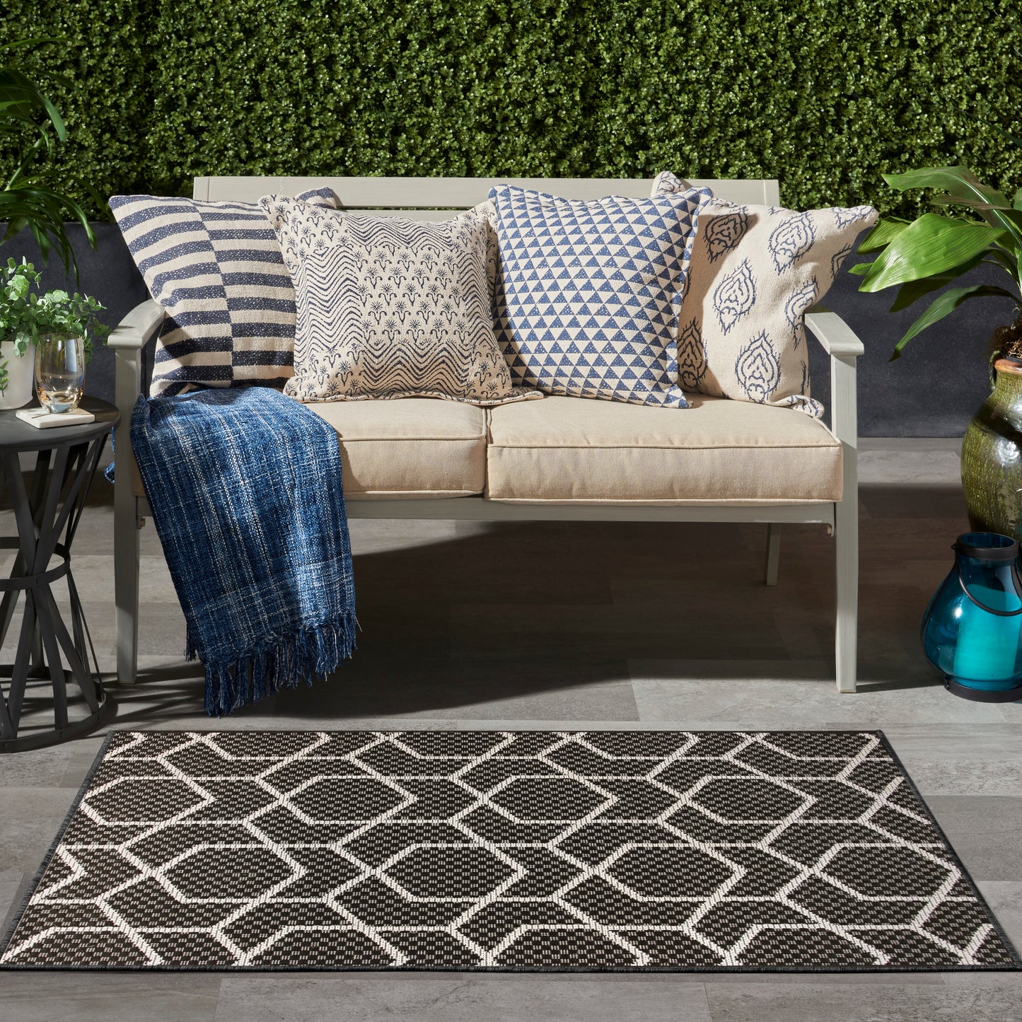 Nourison Home Horizon Indoor/Outdoor Hoz01 Area Rugs Collection