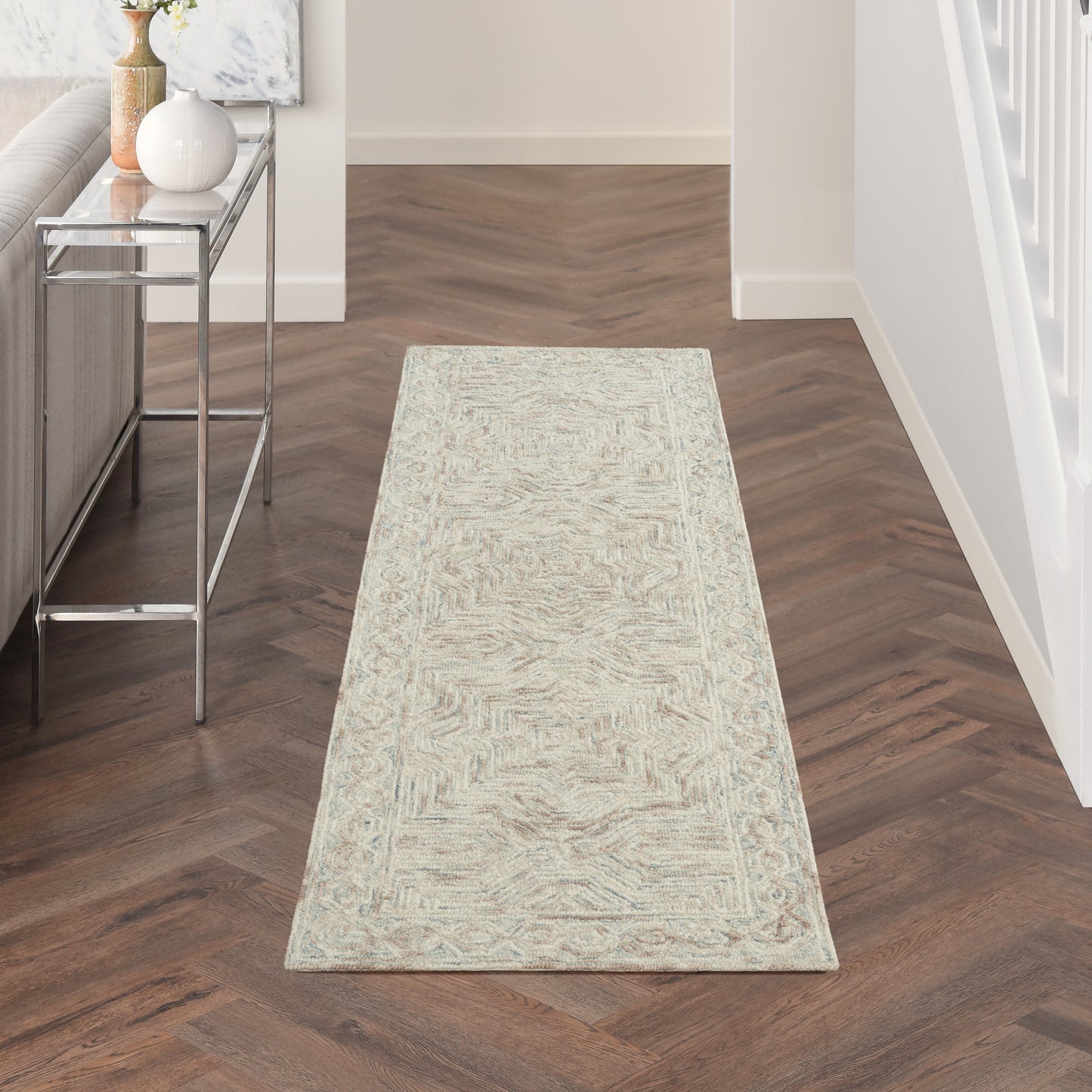 Nourison Home Interlock Itl03 Area Rugs Collection