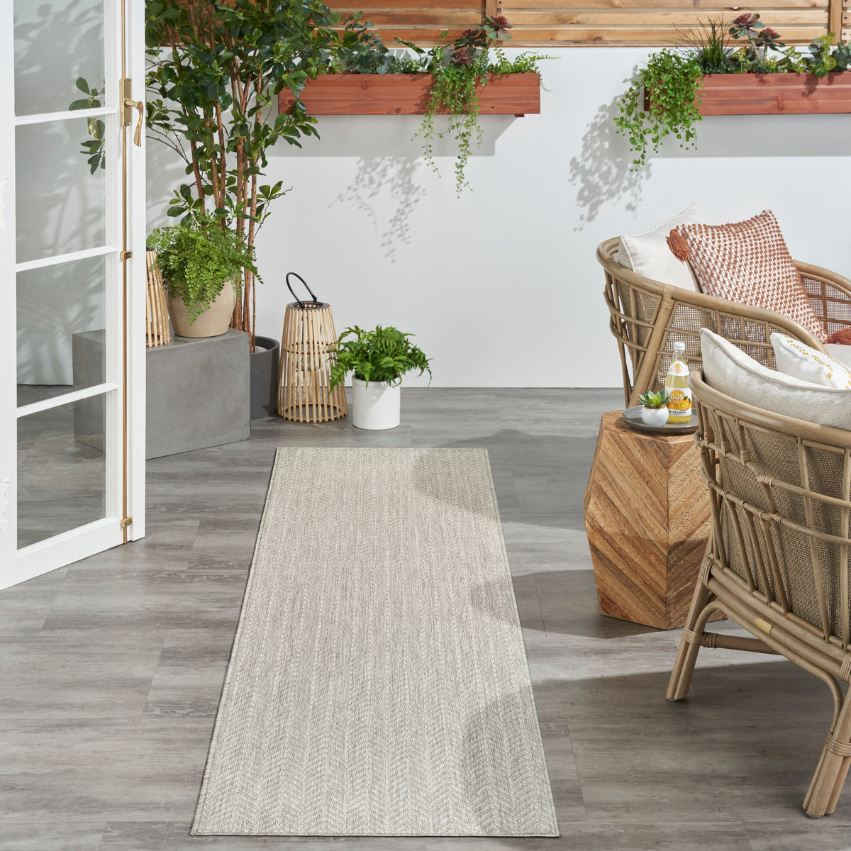 Nourison Home Horizon Indoor/Outdoor Hoz02 Area Rugs Collection